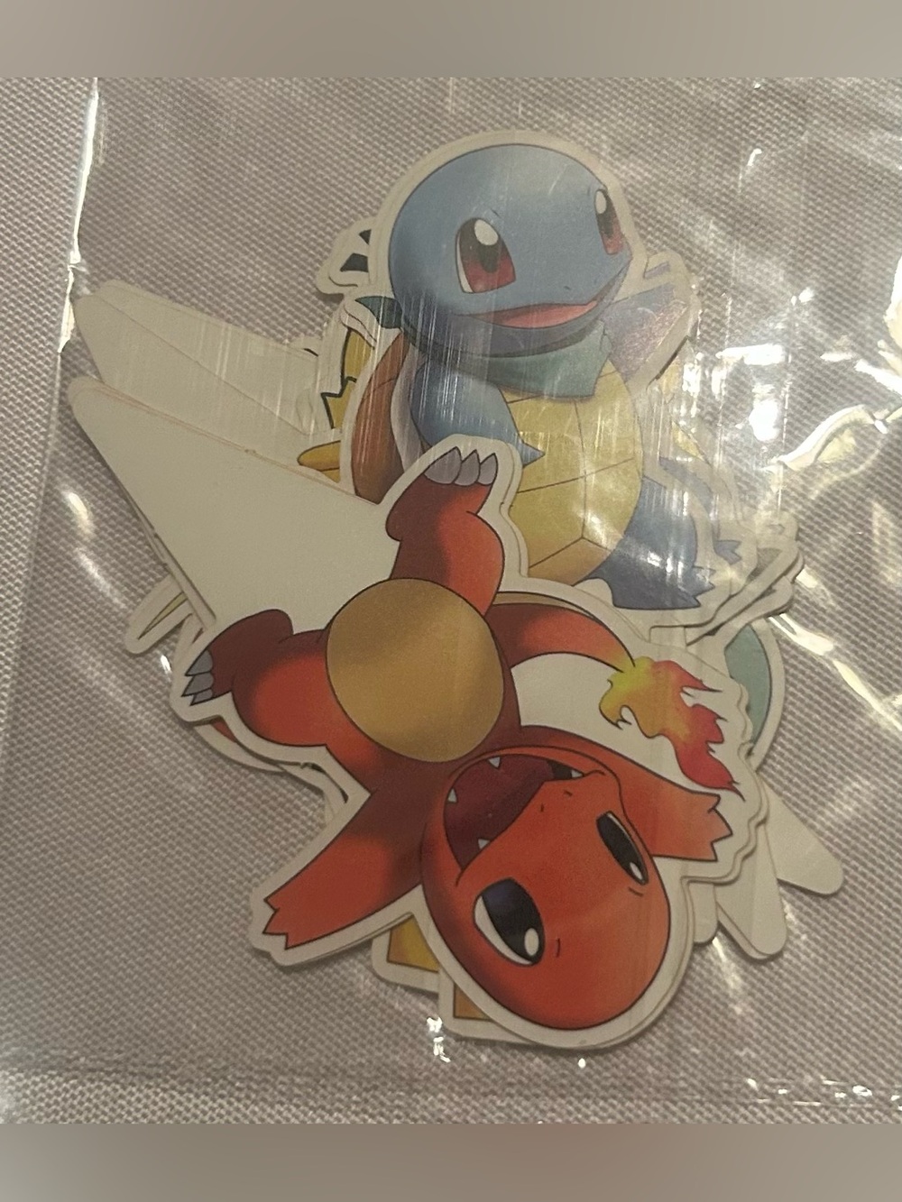 Pokemon Kids Party Banner and Decorations - Blue/Green/Orange - Picture 5 of 6